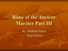 Rime of the Ancient Mariner Part III