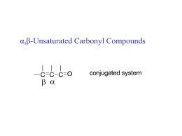 alpha-beta unsaturated carbonyls
