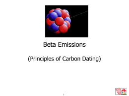 Beta Emissions