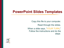 PowerPoint Slides Templates