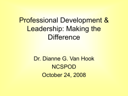 LEADERSHIP & CHANGE: ATTITUDE IS EVERYTHING