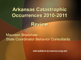 Catastrophic 2007-2008 - ADE Special Education