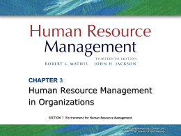 Human Resource Management 13e.