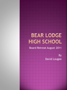 Bear Lodge High School
