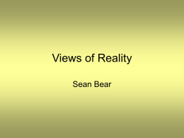 Views of Reality