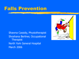 Importance of fall prevention