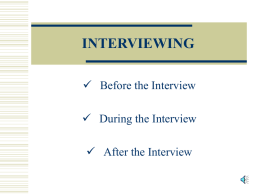 INTERVIEWING - Fremont Unified School District