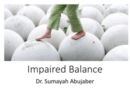 Impaired Balance