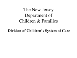 Department of Human Services (DHS) Partnership for Children