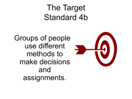 The Target Standard 4b