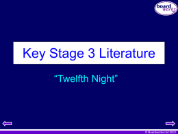 Twelfth Night - Intranet | Sir Thomas Boughey Co
