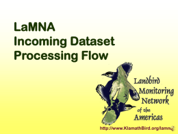LaMNA Dataset Processing Flow