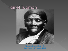 Harriet Tubman - Marcellus High School