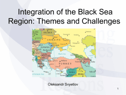 THIRD ICBSS ANNUAL CONFERENCE “The Wider Black Sea …