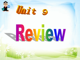 Unit 9 Review