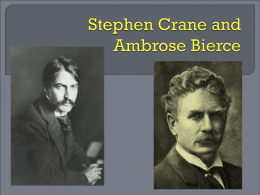 Stephen Crane and Ambrose Bierce