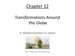 Chapter 12 Transformations Around the Globe