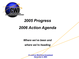 CWI PPT for 12-9-05