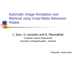 Automatic Image Annotation and Retrieval using Cross
