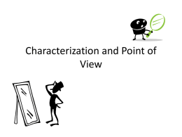 Characterization and Point of View