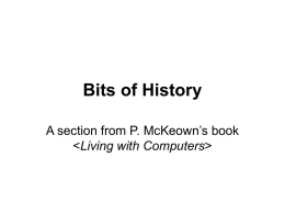 Bits of History - Stockton University