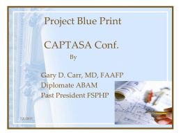 Project Blue Print
