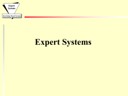 The Structure of Expert Systems - Al