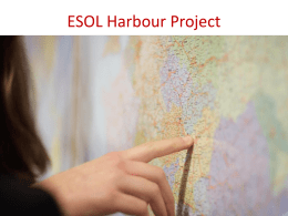 ESOL Harbour Project