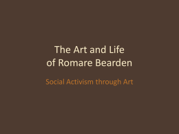 The Art and Life of Romare Bearden