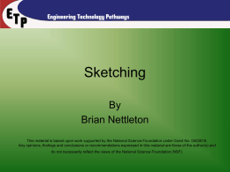 Sketching - ETP - Engineering Technology Pathways