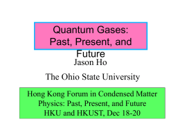 Fundamental Issues of Quantum Gases