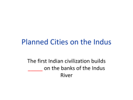 Planned Cities on the Indus - Lewiston