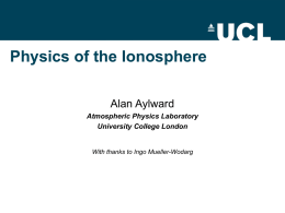 Preston-ionosphere - University College London