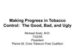 Making Tobacco Control Personal
