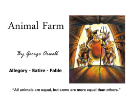 Animal Farm - Vista Unified School District