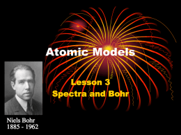 Atomic Models - Lamont High | Home