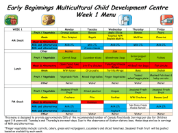 Early Beginnings Multicultural Child Development Centre