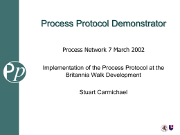 Process Protocol Demonstrator