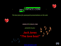 The Love boat theme jack jones