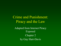 An Introduction to Internet Piracy