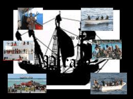 The Law of Piracy - Marine Seminar