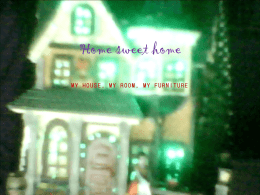 Home sweet home - CARNetov Portal za škole
