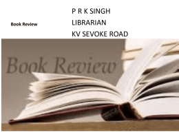 Book Review - Kvsangathanectlt