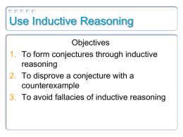 What is Deductive Reasoning?