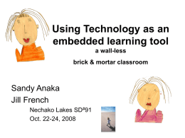 Technology: in the classroom, for teachers, students and