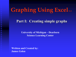 Graphing Using Excel