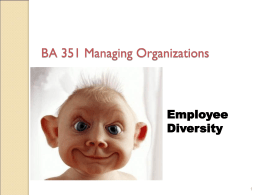 Strategic Importance of Organizational Diversity