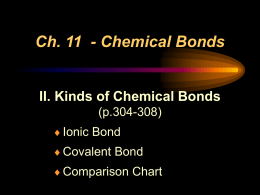 II. Kinds of Chemical Bonds - x10Hosting