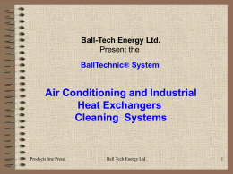 A total solution for Air-Con. & Industrial cooling system