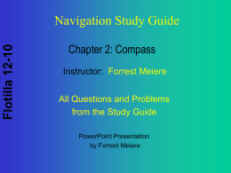 Navigation - Chapter 2: Compass
